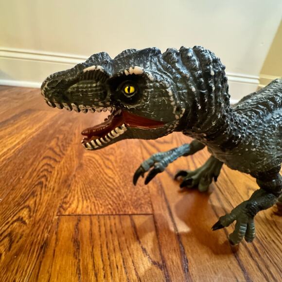 Dinosaurs Two NKOK 2020 Raptor and Triceratops Large Posed Prehistoric Toys Dino - Picture 11 of 16